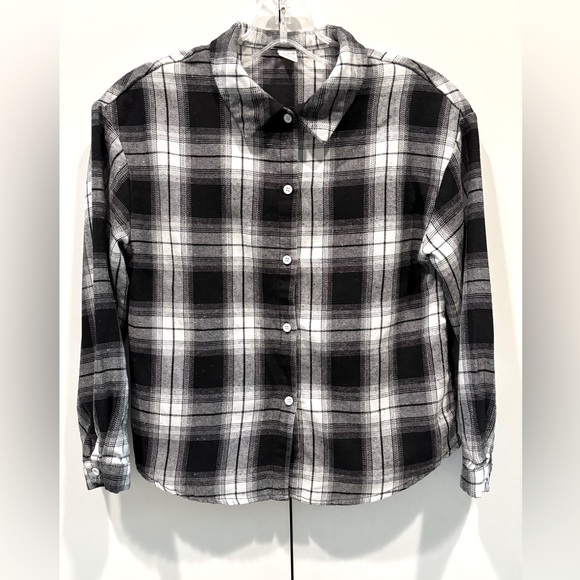 Girls SHEIN Plaid Shirt - Picture 1 of 3